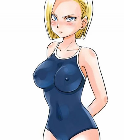 Android 18 of Tight Swimsuit