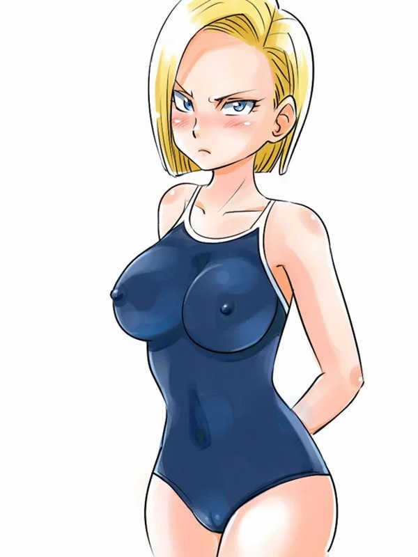 Android 18 of Tight Swimsuit 